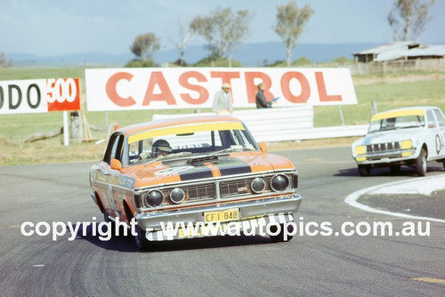 71967  - D. Beck / G. Rush  Ford Falcon  XY GTHO Phase 3 -   Bathurst  1971, Photographer Jeff Nield