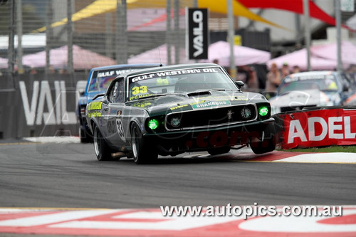 23AD11JS7005 - Gulf Western Oil, Touring Car Masters, Mustang Trans Am - VAILO Adelaide 500,  2023