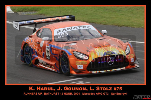 24BA02JS5013 - REPCO Bathurst 12 Hour, Mount Panorama, K.Habul,  J.Gounon, L.Stolz- Mercedes AMG GT3 - Runners Up - Bathurst 12 Hour,  2024