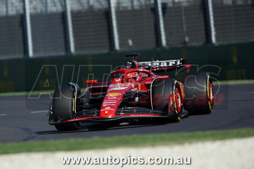 24AP03JS3013 - Formula 1 -  Rolex Australian Grand Prix,  Albert Park Grand Prix Circuit,  Charles Leclerc - Ferrari, Car #16, SECOND PLACE, 2024