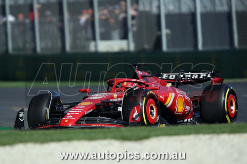 24AP03JS3015 - Formula 1 -  Rolex Australian Grand Prix,  Albert Park Grand Prix Circuit,  Charles Leclerc - Ferrari, Car #16, SECOND PLACE, 2024