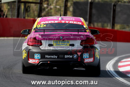 24B603JS5015 - Bathurst 6 Hour -  Hi Tec Oils ,  Mount Panorama,  B. Kavich, M. Kavich, T. Randleckei - BMW M2 Coupe, Car #92, 2024