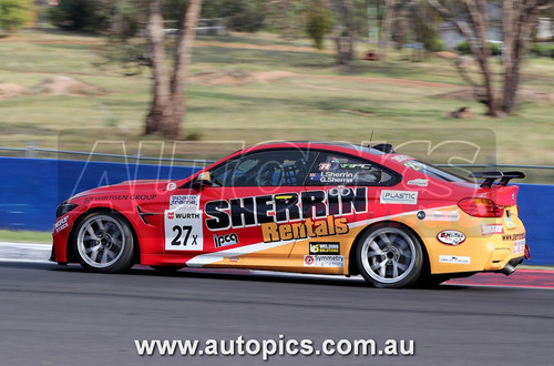 24B603JS5025 - Bathurst 6 Hour -  Hi Tec Oils ,  Mount Panorama,  G Sherrin, I. Sherrin - BMW M4, Car #27, 2024