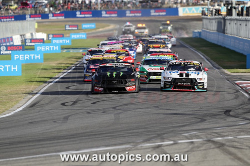 24PE05JS0002 - BOSCH Perth Super Sprint  - CARCO.com.au Raceway,  Start of Race, 2024