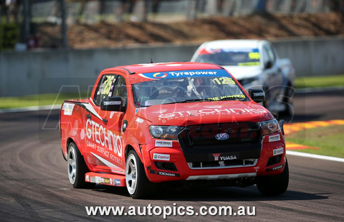 24HV06JS4033 -  Ryan How -  betr Darwin Triple Crown, Tyrepower V8 SuperUte Series, Hidden Valley Raceway, 2024,  Ford Ranger - Photographer James Smith