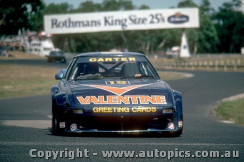 84016 - M. Carter Mazda RX7 - Sandown 1983