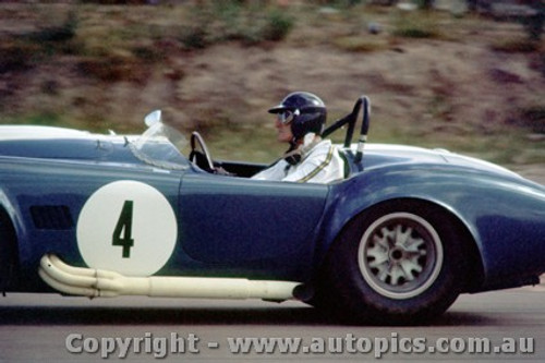 65452 - Ken Miles -  Cobra Roadster  -  Lakeside 1965 - Photographer John Stanley