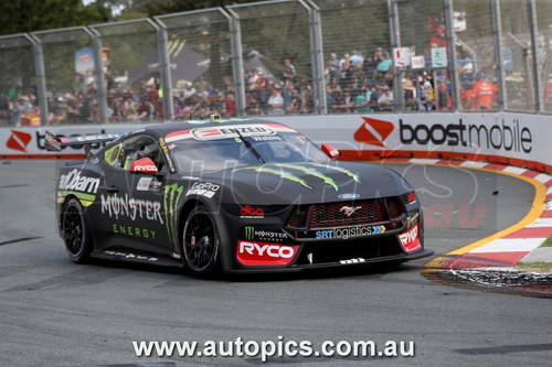 24SP10JS7025 - Cameron Waters, Gold Coast 500, Surfers Paradise Street Circuit, 2024, Third Place, Ford Mustang GT - Photographer - James Smith