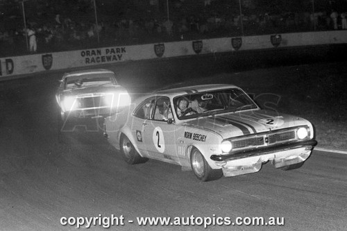 72139 - Norm Beechey, Holden Monaro also  Wayne Rogerson, Ford Falcon, Oran Park Raceway, New South Wales, 1972 72139 - Norm Beechey, Holden Monaro also  Wayne Rogerson, Ford Falcon, Oran Park Raceway, New South Wales, 1972