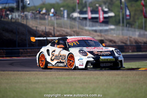 25HV06JS2016 - Glen Wood, betr Darwin Triple Crown, Porsche Paynter Dixon Carrera Cup Australia, Hidden Valley Raceway, 2025,  Porsche 991 GT3 - Photographer James Smith