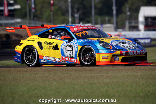 25HV06JS2028 - Angelo Mouzouris, betr Darwin Triple Crown, Porsche Paynter Dixon Carrera Cup Australia, Hidden Valley Raceway, 2025,  Porsche 991 GT3 - Photographer James Smith