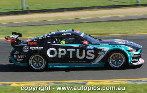 25SM02GG7018 - Chaz Mostert, 2025 Thrifty Sydney 500, SYDNEY MOTORSPORT PARK GARDNER, 2025,  Ford Mustang GT