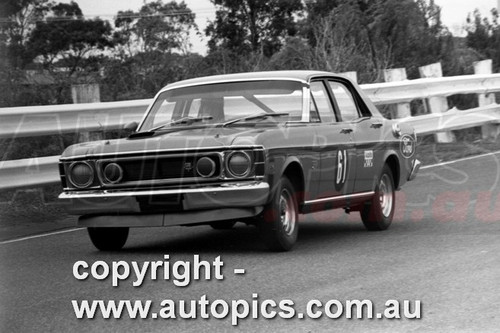 69SA09PD7036 - Alan Moffat & John French, Sandown Three Hour Datsun Trophy Race, Sandown, 14th September, 1969, Ford XW Falcon GTHO - Photographer Peter D'Abbs