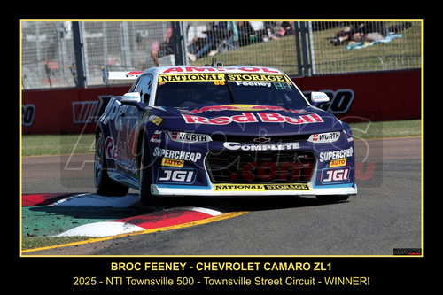 25TV07JS7004F - Broc Feeney, NTI Townsville 500, TOWNSVILLE STREET CIRCUIT, 2025,  Chevrolet Camaro ZL1 - Photographer James Smith