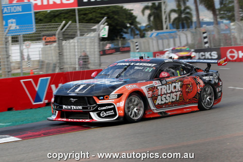 25TV07JS7040 - Ryan Wood, NTI Townsville 500, TOWNSVILLE STREET CIRCUIT, 2025,  Ford Mustang GT - Photographer James Smith 25TV07JS7040 - Ryan Wood, NTI Townsville 500, TOWNSVILLE STREET CIRCUIT, 2025,  Ford Mustang GT - Photographer James Smith