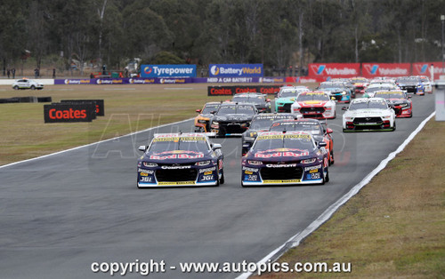 25QR08JS7003 - Broc Feeney, CENTURY BATTERIES IPSWICH SUPER 440, QUEENSLAND RACEWAY IPSWICH, 2025,  Chev Camaro ZL1 - Photographer James Smith