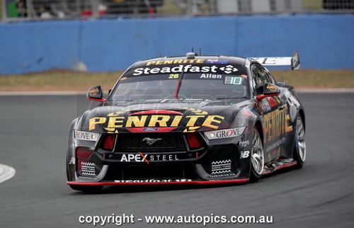 25QR08JS7021 - Kai Allen, CENTURY BATTERIES IPSWICH SUPER 440, QUEENSLAND RACEWAY IPSWICH, 2025,  Ford Mustang GT - Photographer James Smith