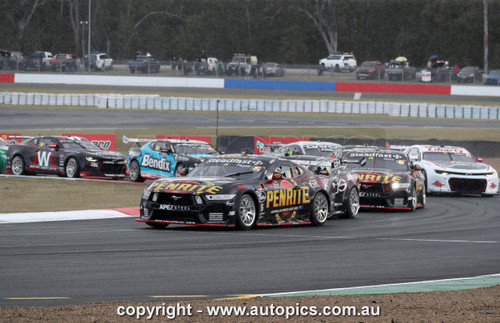 25QR08JS7037 - Matthew Payne, CENTURY BATTERIES IPSWICH SUPER 440, QUEENSLAND RACEWAY IPSWICH, 2025,  Ford Mustang GT - Photographer James Smith
