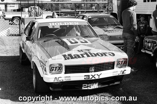 80SA09KM7011 - Peter Brock, Hang Ten 400, Sandown International Motor Raceway, 10th September, 1980, Holden Commodore VC  - Photographer Keith Midgley