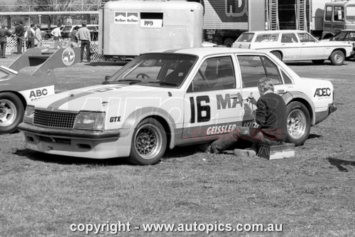 80SA09DH7034 - Garry Rogers & Frederick Geissler, Hang Ten 400, Sandown International Motor Raceway, 10th September, 1980, Holden Commodore VC  - Photographer Darren House