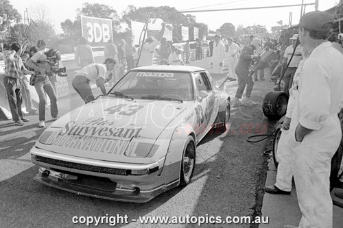 82SA09DH7002 - Allan Moffat,Castrol 400, Sandown International Motor Raceway, 12th September, 1982, Mazda RX-7 - Photographer Darren House