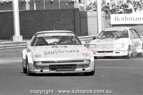 82SA09DH7003 - Allan Moffat,Castrol 400, Sandown International Motor Raceway, 12th September, 1982, Mazda RX-7 - Photographer Darren House