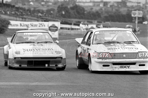 83SA09DH7008 - Allan Moffat, Castrol 400, Sandown International Motor Raceway, 11th September, 1983, Mazda RX-7 - Photographer Darren House