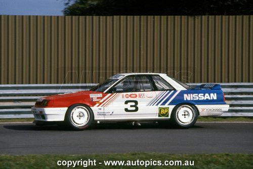89SA09RS7008 - George Fury & Graeme Bowkett, .05 Sandown 500, Sandown International Motor Raceway, 10th September, 1989, Nissan Skyline HR31 GTS-R - Photographer Ray Simpson
