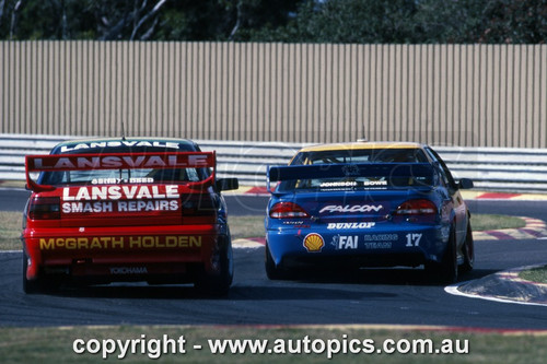 95SA09RS7003 - Dick Johnson & John Bowe, Sandown 500, Sandown International Motor Raceway, 3rd of September, 1995, Ford EF Falcon - Photographer Ray Simpson