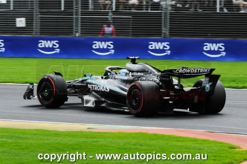 25AGP03RB3005 - George Russell, Formula 1 Louis Vuitton Australian Grand Prix, Melbourne Grand Prix Circuit, 14–16th of March, 2025, Mercedes