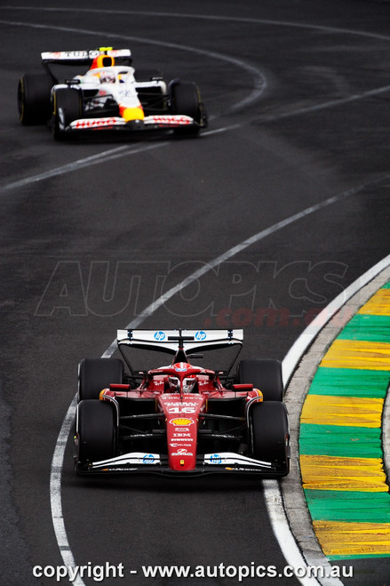 25AGP03RB3012 - Charles Leclerc, Formula 1 Louis Vuitton Australian Grand Prix, Melbourne Grand Prix Circuit, 14–16th of March, 2025, Ferrari