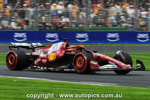 25AGP03RB3013 - Charles Leclerc, Formula 1 Louis Vuitton Australian Grand Prix, Melbourne Grand Prix Circuit, 14–16th of March, 2025, Ferrari