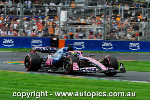 25AGP03RB3018 - Pierre Gasly, Formula 1 Louis Vuitton Australian Grand Prix, Melbourne Grand Prix Circuit, 14–16th of March, 2025, Alpine-Renault