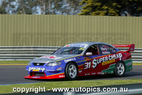 03SA09MC7012 - Steven Ellery & Luke Youlden, Sandown Betta Electrical 500, Sandown International Motor Raceway, 14th of September, 2003, Ford BA Falcon - Photographer Marshall Cass