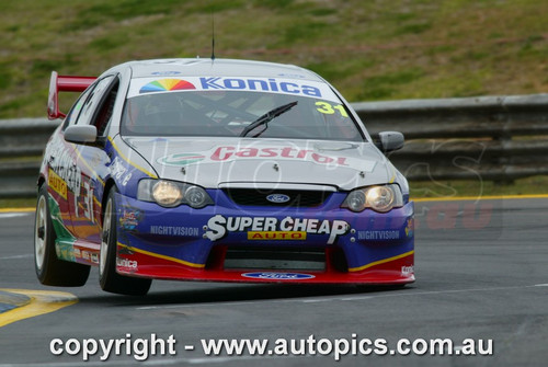 03SA09MC7014 - Steven Ellery & Luke Youlden, Sandown Betta Electrical 500, Sandown International Motor Raceway, 14th of September, 2003, Ford BA Falcon - Photographer Marshall Cass