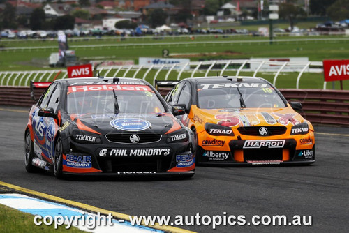 16SA09JS7024 - Will Davison & Jonathon Webb,  Wilson Security Sandown 500, Sandown International Motor Raceway, 18th of September, 2016, Holden VF Commodore - Photographer James Smith