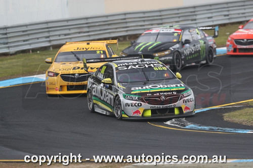 18SA09JS7026 - Craig Lowndes & Steven Richards,  Rabble.club Sandown 500, Sandown International Motor Raceway, 14th - 16th of September, 2018, Holden Commodore ZB - Photographer James Smith