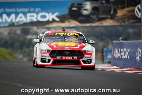 25BA10JS7033 - Will Davison & Tony D'Alberto,  Repco Bathurst 1000, Mount Panorama , Bathurst, Practise, 9th of October, 2025, Ford Mustang GT - Photographer James Smith