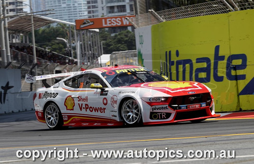 25GC10JS7106 - Brodie Kostecki,  Boost Mobile Gold Coast 500, Surfers Paradise Street Circuit , Queensland, 24th - 26th of October, 2025, Ford Mustang GT - Photographer James Smith 25GC10JS7106 - Brodie Kostecki,  Boost Mobile Gold Coast 500, Surfers Paradise Street Circuit , Queensland, 24th - 26th of October, 2025, Ford Mustang GT - Photographer James Smith