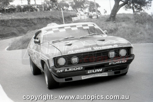 74BA10LR7037 - John Goss & Kevin Bartlett, Hardie Ferodo 1000, Bathurst, 1974, 1st Outright & Class D  winner, Ford Falcon XA-GT