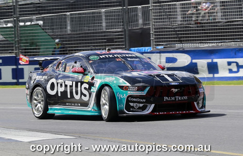 25AD11JS7008 - Chaz Mostert - 2025 BP Adelaide 500,  Adelaide Parklands Circuit, 2025 - Ford Mustang GT - Runner Up! - Photographer James Smith