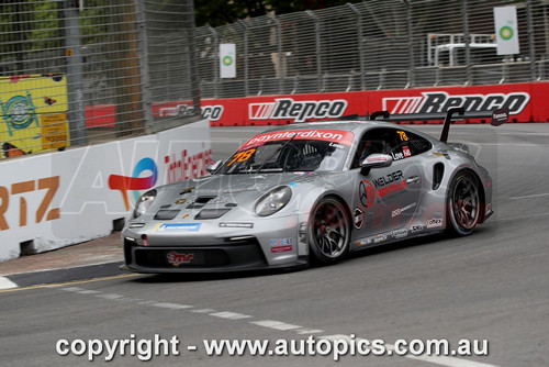25AD11JS2023 - Porsche Paynter Dixon Carrera Cup Australia, 2025 BP Adelaide 500,  Adelaide Parklands Circuit, 2025 - Porsche 911 GT3 - Photographer James Smith
