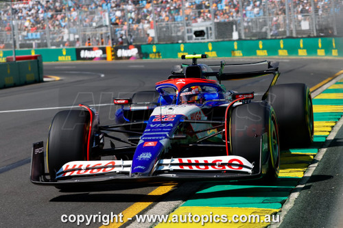 24AGP03PB3151 - Yuki Tsunoda, Formula 1 -  Rolex Australian Grand Prix,  Albert Park Grand Prix Circuit,  2024, Honda RBPT, Car #22