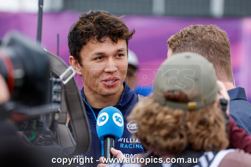 24AGP03PB3153 - Alexander Albon, Formula 1 -  Rolex Australian Grand Prix,  Albert Park Grand Prix Circuit,  2024, Williams Mercedes, Car #23
