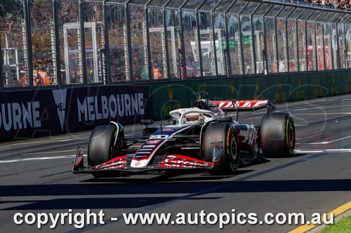 24AGP03PB3157 - Kevin Magnussen, Formula 1 - Rolex Australian Grand Prix,  Albert Park Grand Prix Circuit,  2024, Haas Ferrari, Car #20