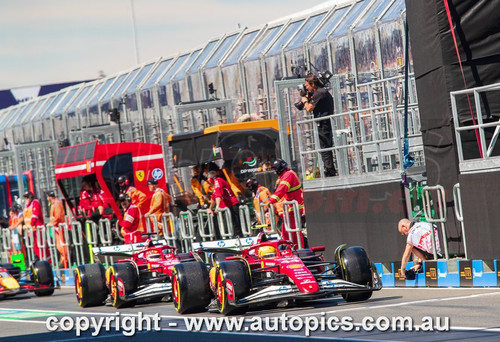 25AGP03RB3060 - Lewis Hamilton, Formula 1 Louis Vuitton Australian Grand Prix, Melbourne Grand Prix Circuit, 14–16th of March, 2025, Ferrari