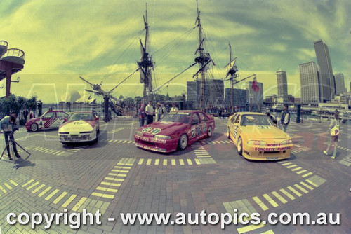 90BA09LR7025 - John Smith, Peter McKay & Mark Poole, Tooheys 1000, Bathurst, 1990, Toyota Supra Turbo A - Photographer - Lance J Ruting