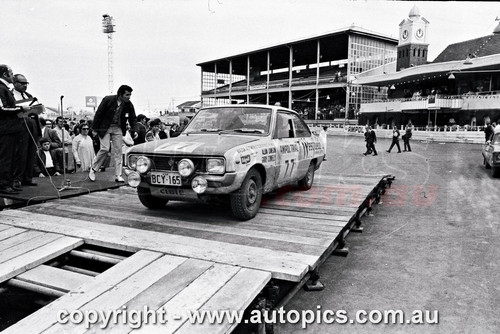 70RA06LR2539 - Allan Lawson & Garry Connelly, Mazda R100 - Ampol Trial Rally, Around Australia, 1970 - Photographer Lance J Ruting