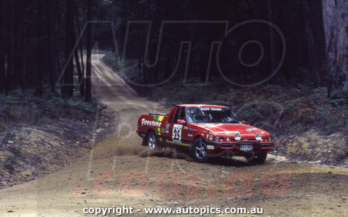95RA06RB2501 - Mobil 1 Trial , Round Australia Trial, 1995, Ian Swan & Val Swan  - Ford Falcon XG XR6 Longreach Ute