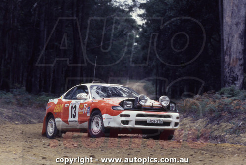 95RA06RB2506 - Mobil 1 Trial , Round Australia Trial, 1995,  Michael Myers & Toni Myers - Toyota Celica GT-Four